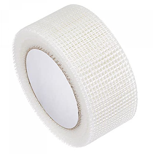 sourcing map Fugenband Trockenbau Selbstklebend Glasfaserkunststoff 2.4x98ft Pflaster 2.8mm Netz