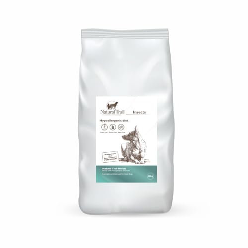 Natural Trail Insekte Protein, MONOPROTEIN, Insektenfutter, Hundefutter, Allergie, Getreidefrei, Glutenfrei, Weizenfrei (10kg)