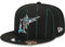 New Era 9Fifty Snapback Cap - Pinstripe Florida Marlins