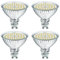 EACLL Ampoules LED GU10 Blanc Lumière du Jour 5000K, 10W Remplace Halogène 110W, Lot de 4, 1050lm LED Éclairag sans Scintillement, Angle de Faisceau 120°, PAR20 Non Dimmable AC 230V Lampe à Réflecteur