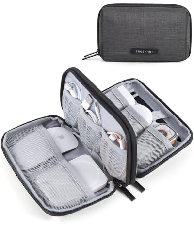 bagsmart Travel Cable Organiser Bag Essential Pouch for Tech Accessories