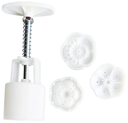 Stampi per torte di luna, per torte di luna, con stampa a mano, spessore regolabile, per torte di luna