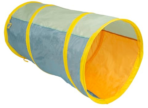 Activo Pop Up Play Tunnel Indoor & Outdoor Play for Babies & Toddlers 12+ Months – Quick & Easy Pop-Up Setup, Compact Storage, Vibrant Colours for Sensory Development & Active Fun