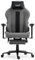 boulies Master Rex Gaming Chair, Ergonomic Computer Chair with Footrest, Reclining Office Chair with 4D Armrests, Adjustable 4-way Lumbar Support and Headrest (Water Repellent Fabric, Charcoal Grey)