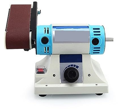 Ponceuse 350 * 50mm ponceuse à bande multi-fonction métal Jade Machine de gravure Table rectifieuse polisseuse travail du bois