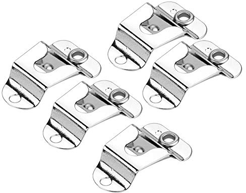 Taidda Clamp/Holder de Montage Précis pour Microphone Durable pour TM471/TM271 GM300/GM950/GM3688 – 5 Clips de Suspension pour Autoradio Modèles Applicables avec Vis