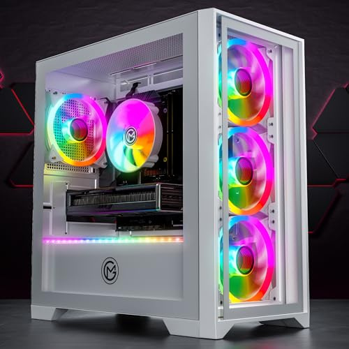GameMachines Trinity Trinity Snow Edition - Gaming PC - AMD Ryzen 7 8700F - Radeon RX 9060 XT 16GB - 1TB SSD - 16GB DDR5 - WLAN - Win 11 Pro