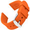 Archer Watch Straps - Uhrenarmbänder aus Silikon mit Schnellverschluss (Portland Orange, 20mm)