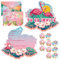 12 Set Bagger Einladungskarten Kindergeburtstag,Einladungen zum Kindergeburtstag Bagger,Einladungskarten Geburtstag,Einladungskarten Kindergeburtstag Junge,mit 12 Briefumschläge+Aufkleber (Flamingo)