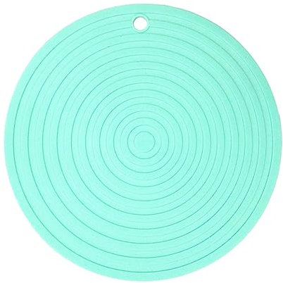 Cabilock Manteles Individuales De Silicona Aislantes y Antideslizantes Protectores De Mesa y Escritorio Tapetes para Cuencos Verdes