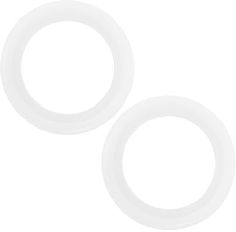 WEKADRIN 2pièces Anneaux Silicone pour Parasol De Bouchons pour Parasol Fixation Anti-Vent Accessoires De Jardin Transparent