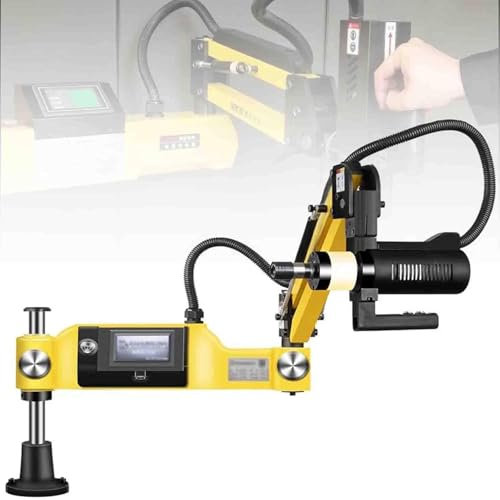 Máquinas Roscadoras Eléctricas M3-M16,Roscadora Eléctrica Multidireccional 360°,Roscadora Eléctrica,Juego De Máquina Roscadora Neumática con 8 Pinzas,Radio De Trabajo De 1000mm
