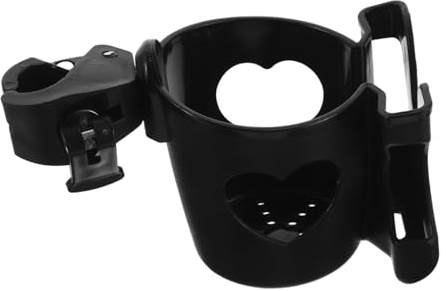 HIAKDOFT Universaler Getränkehalter für Kinderwagen und Rollatoren Rutschfester Robuster Becherhalter mit Großer Kapazität Kompatibel für Fahrräder Kinderwagen und Mobilitätsgeräte Einfache