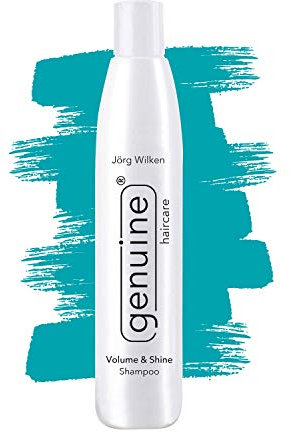 Volume & Shine Shampoo – Feuchtigkeitsshampoo für strapaziertes, glanzloses, trockenes Haar, mit pflanzlichen Sacchariden und Meersalgen