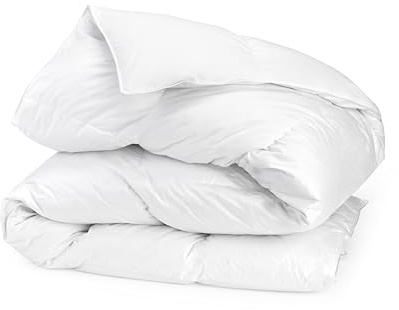 Home Passion Couette Blanche, 350gr/m² Microfibre, 140 x 200 cm