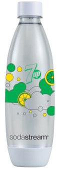 Sodastream Bouteille De Gazéification FUSE 7UP, Grand Modèle 1 L, Matière : PET, Sans BPA