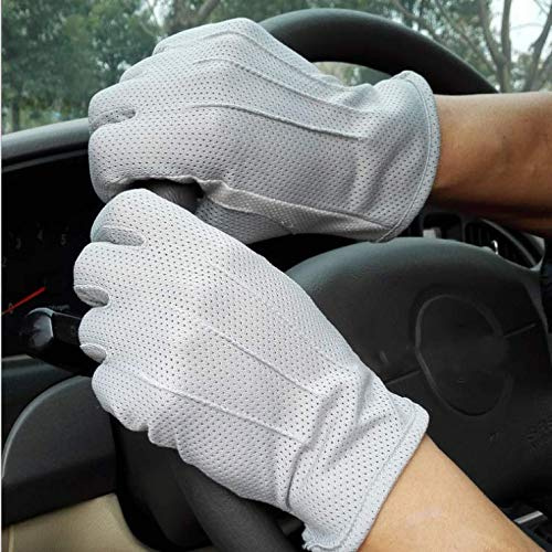IBLUELOVER Gants de Moto Vélo Gants de Conduite Cyclisme Homme Femme Eté Respirant Golves Antidérapant Tactile Gants à Doigts Complets Mitaines Protection Solaire Gants de Sport Voiture Équitation