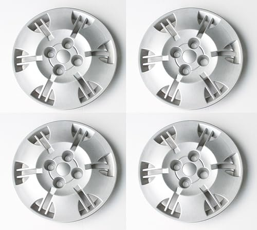 AUTOKIT SRL Copricerchi ABS Grigio 13 pollici, 4 pezzi, Panda modello 169 Dynamin 2003-2011, 716/13