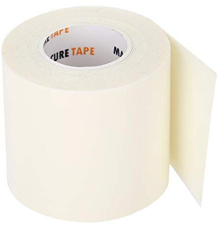 Mikroschaum-Klebeband, Schaumstoff wasserdicht kohäsive Bandage Underwrap Sport medizinische Bänder für Nacken, Rücken, Schulter, Arme, Handgelenke 1# 5.0cmx3m