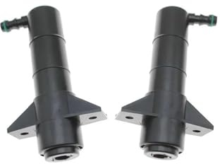Elektrisk Motor Vindrutespolpump För Hyundai För I40 2011-2014 98671-3V000 Fram Höger Vänster Strålkastare Spolarmunstycke Strålkastare Rengöring Spray Pump Dubbla Vattenutlopp(NOZZLE SET)