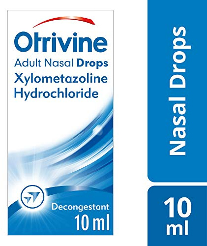 Otrivine Adult Nasal Decongestant Drops, 10 ml