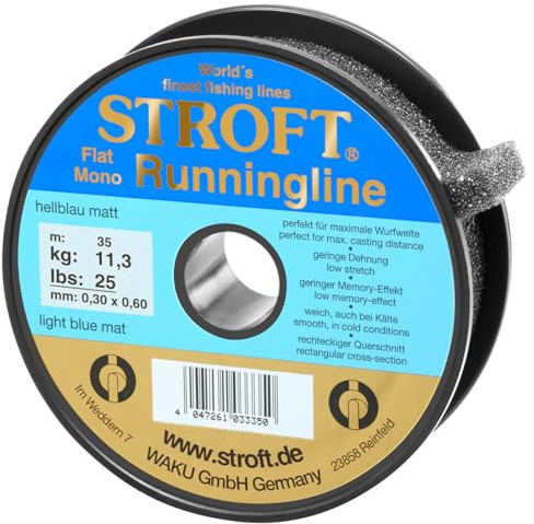 STROFT Runningline Flat Mono (25 pund)