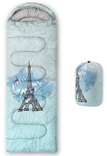 HOSIMA Sacos de dormir, saco de dormir para clima frío tipo momia para adultos, niñas, niños, impermeable, para hombres para camping cálido, senderismo, actividades al aire libre, viajes, caza, con