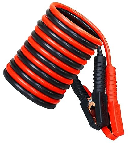 Amosfun Câbles De Démarrage Pour Voiture Robuste Câble De Secours Pour Suv Et Voitures Compactes Avec Pinces Cuivre Et Courant Élevé