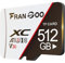 Schede di memoria Micro SD FrmGo da 512 GB, scheda SD, video UHD per GoPro, action camera, fotocamera 4K Pro, smartphone, scheda di memoria MicroSDXC UHS-I U3 A1 V30