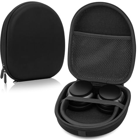 Linkidea Custodia per cuffie compatibile con cuffie Bose 700, QC45, QC35 Gaming e altre cuffie, custodia protettiva di ricambio rigida da viaggio (nero)