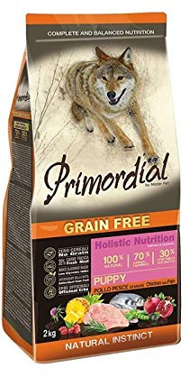Primordial Crocchette Grain Free Puppy Pollo/Pesce 2Kg