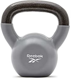 Reebok Unisex's Kettlebell, Grey, 6 kg