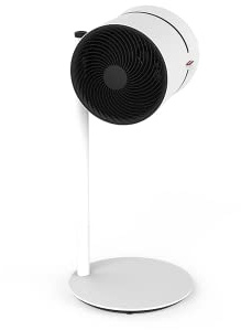 BONECO F220CC - Ventilador y purificador de aire - Excelente circulación de aire con filtro ESP, 4 niveles de potencia, radio giratorio de 270 grados, color blanco