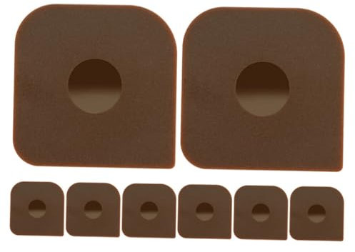 Alipis Lot De 6 Grattoirs De Nettoyage En Fonte Non Nocifs Pour Les Casseroles Et Les Poêles