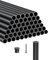 VEVOR Geländerstab, 51er-Set, φ19x660 mm Aluminium Zierstab für Treppengeländer, Treppenbaluster, Hohldeckgeländer mit Geländerkappen und Schrauben für Treppen, Veranda, Terrasse, Zaun, schwarz