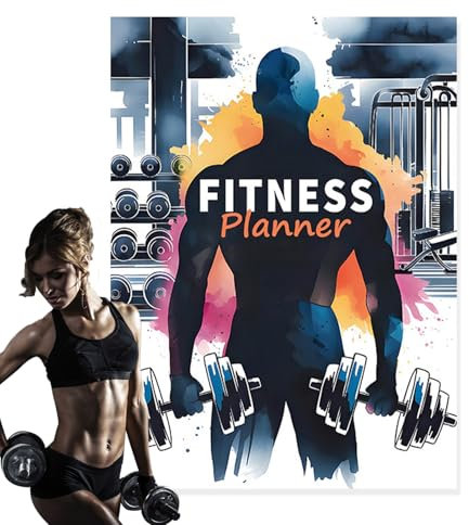 Träningsdagbok för träningsspårare, träningsarbetsdagbok för kvinnor | Fitness Program Notebook - gym träningsspårare, daglig träningsbok, sidskalender
