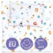 Kinderbettwäsche Baby Bettwäsche 100x135 cm aus Baumwolle - Kinder Set von Duvet Cover 100 x 135 und Kissenbezug 40x60 cm Junge und mädchen babybettwäsche bettbezug für Kleinkind Oeko-Tex
