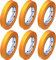 klebemeister 6x Rollen | 12mm x 50m | Maler Abdeckband | Goldband (soft)