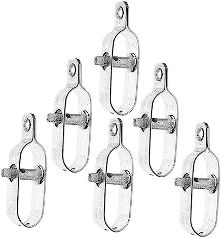 ifundom 6pezzi Tenditore per Metallici da Attrezzatura Leggera e Resistente all Ossidazione per Agricolo e Industriale
