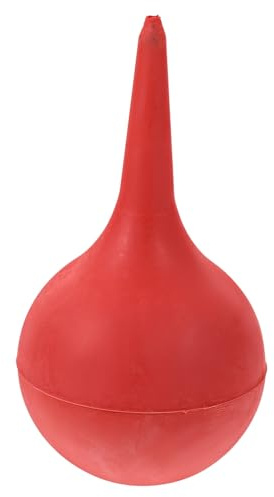 HONITANO Poire Lavage Des Oreilles 90 Ml, Ampoule D'aspiration Auriculaire En Caoutchouc Antidérapante, Pointe Effilée Pour Nettoyage Otique Sécurisé, Usage Adulte Et Personne Âgée