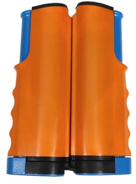 YILWPV Bärbart bordtennisnät, expanderbart stativ justerbart för bordtennisbord (orange)