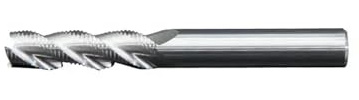 Fresadora, Fresa de desbaste de carburo de tungsteno de 3 filos for fresadora CNC de metal y aluminio, herramientas de fresado de 4 mm a 20 mm.(6XD6X20X75L)
