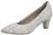 CAPRICE Damen Pumps aus Leder mit Trichterabsatz, Weiß (White Nappa), 38 EU