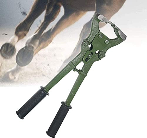 Trousse d'outils de pinces à fer à cheval pour chevaux, lime à fer à cheval, tondeuse à sabot, fournitures équestres pour chevaux, outil de coupe de pinces à fer à cheval pour le nettoyage des ongles
