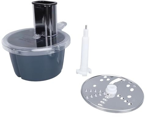 Tritatutto Elettrico Robot Da In Acciaio Inox ABS Set Tagliaverdure Professionale Lavabile In Lavastoviglie Compatibile Con TM5 TM6 Per Preparazione Veloce Verdure