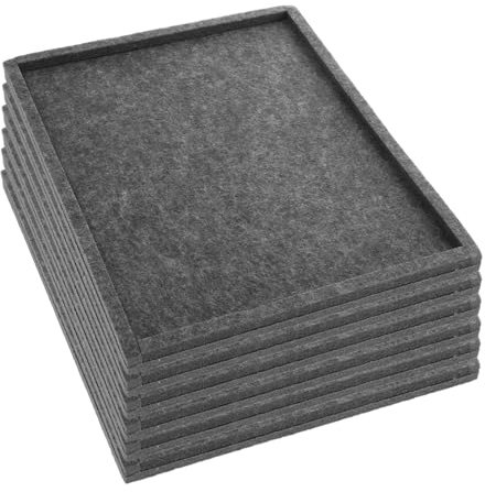 ifundom 6 Trays Jigsaw Puzzle Trays Building Blocks Stackable Puzzle Sorting Trays Block Puzzle Organizer Jigsaw Puzzle Board Small Beads Tray Puzzle Storage for and Store Up to 1000 Pieces