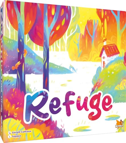 Bombyx Le Refuge Board Game for 2 to 4 Players from 8 Years Old French Version