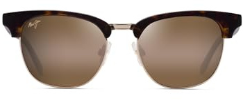 MAUI JIM Holomua solglasögon, glänsande mörka Havana, unisex 52-18-145