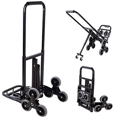 Chariot À Main Pliable, Chariot À Main, Chariot, Valises Compactes Légères Chariot Utilitaire Construction Robuste Support 3 Roues Un Usage Personnel, Voyage, Déménagement Bureau