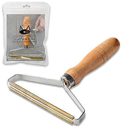 Crazyanna Portable Lint Remover Simple Sweater Defuzzer Clothes Fuzz Shaver Restores Your Clothes and Fabrics (1 pack)